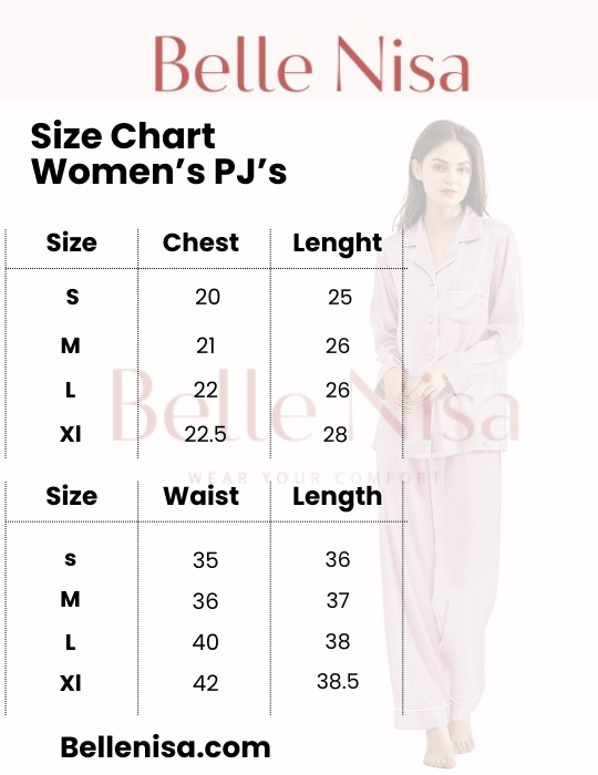 Elegant Pale Pink Satin Pajama Set with White Piping - Women's Luxe Sleepwear